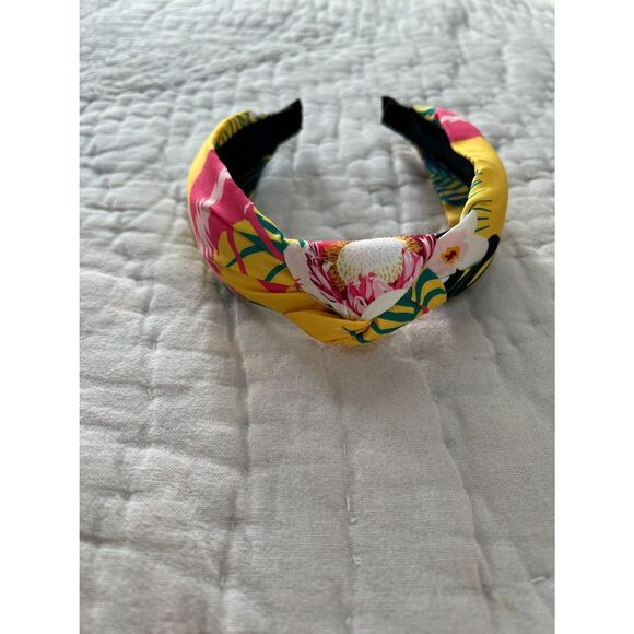 Padded Headband Bundle Pastel Floral Tropical Pineapple Halo Cloth 3 Hairbands - Picture 16 of 16